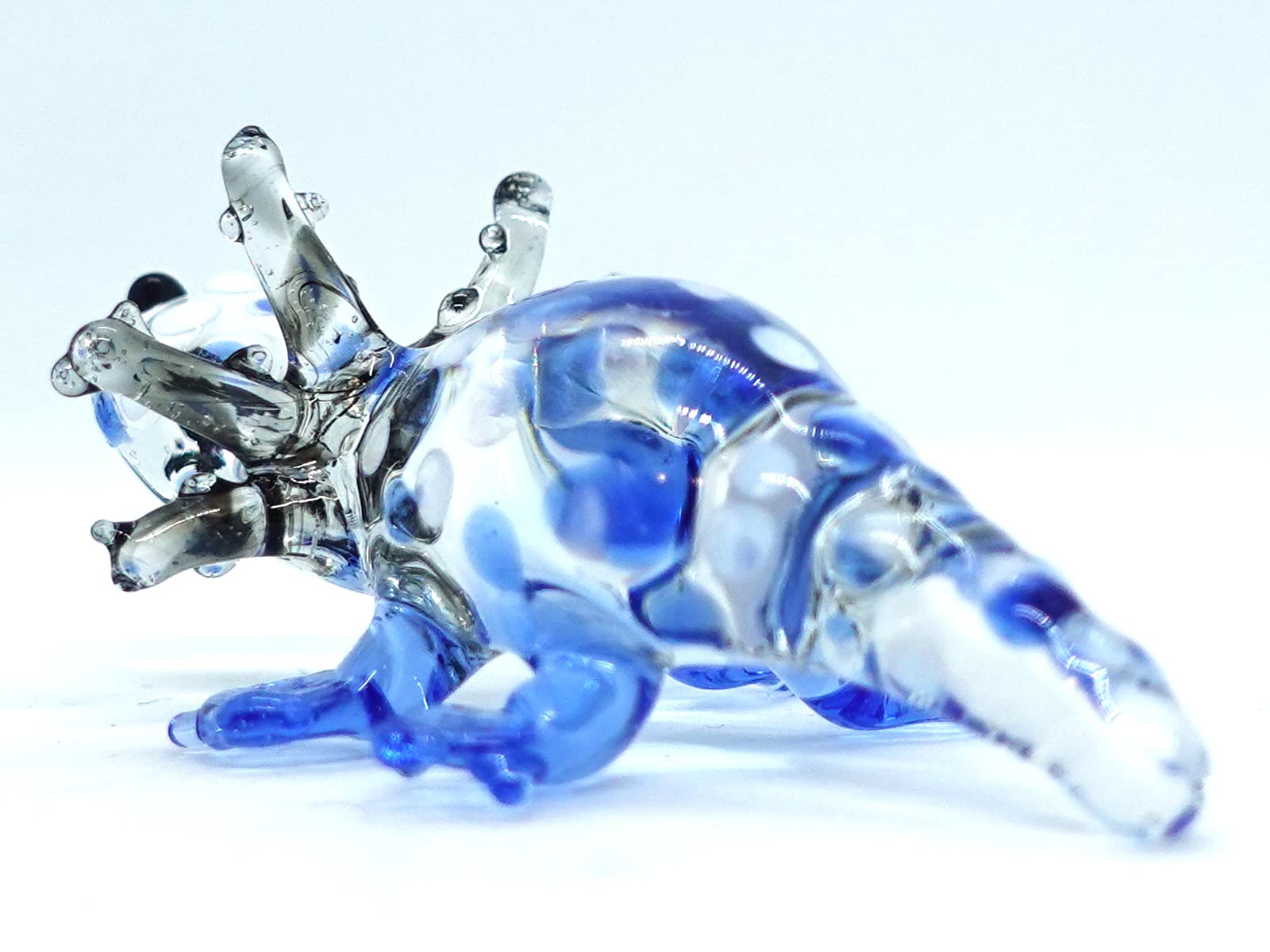 Amazon.co.jp: Sansukjai Axolotl ミニチュア 手吹きカラーガラス